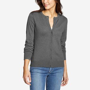 Eddie Bauer - Christine Cardigan - Charcoal XS